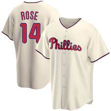 Peter edward pj rose jr. Pete Rose Jersey Authentic Phillies Pete Rose Jerseys Uniform Phillies Store