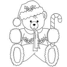 Santa's pile of gifts printable coloring page. Top 18 Free Printable Teddy Bear Coloring Pages Online