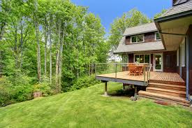 The braces help stabilize the deck and deter it from swaying back . 10 Common Deck Defects And How To Solve Them Blog Realty Executives