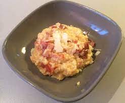 risotto jambon cru chorizo et tomates sechees recette risotto chorizo tomates sechees