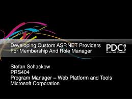 Avoid the death of your leather chair and ottoman with simple cleaning tips. Ppt Developing Custom Asp Net Providers For Membership And Role Manager Powerpoint Presentation Id 483016