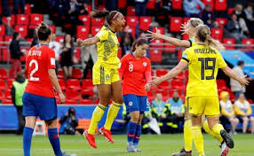 Es una de las mejores selecciones de europa; Suecia Se Impone A Chile Bajo El Diluvio Diario Sur