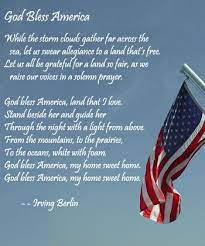 I believe with all my heart that standing up for america means standing up for the god who has so blessed our land. Blessings God Bless America Lyrics God Bless America Song Blessed