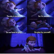 Psst Elsa Wake Up Wake Up Wake Up Disney Challenge Disney Dream Disney Shows