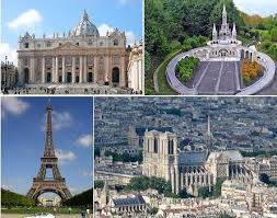 Paris renassaince beauty, rome striking antiquity and beautiful fountains. F I T Discovering Rome Lourdes And Paris Dynamic Tourisme