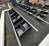 Fastensol Plastic Solar Ballast Mounting Tub 18° Tilt For Solar Panels  (Flat Roof & Ground Mounting System)