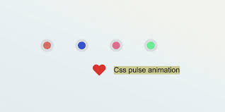 Practice firstly, we need to build html structure. How To Create A Pulse Animation In Css Reactgo