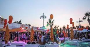 Pool Party At Ocean Beach San Antonio Ibiza Spain In 2020 Ibiza Beaches Party Ibiza Party Ibiza Spain