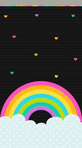 Cute Walls Unicorn Rainbow Wallpaper Set Rainbow Wallpaper Iphone Wallpaper Colorful Wallpaper