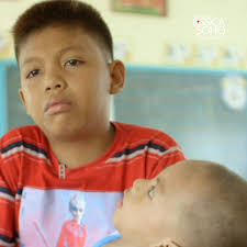 At the tender age of 11, Alexis Peralta already serves as a parent to his  4-year-old sibling who could neither walk nor talk. How is he able to  manage school work with