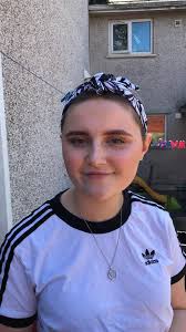 Big well done to Ella Quayle who earlier this afternoon shaved her head to  raise money for Nobles Hospital. Ella who works in Dealz had a target of  £1,400 but to date