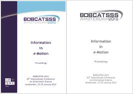 Information in e-Motion