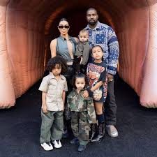 North, saint, chicago and psalm! How Many Kids Do Kim Kardashian And Kanye West Have Popsugar Family