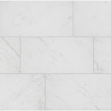 Florida Tile Home Collection Brilliance White Rectified 12 In X 24 In Porcelain Floor And Wall Tile 13 3 Sq Ft Case Chdebrl1012x24r The Home Depot Porcelain Flooring Wall Tiles Flooring
