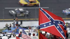 When nascar waves the black flag directed towards a certain driver during the race, it signals to that driver to come into the pits. Confederate Flag Doesn T Belong In Nascar Lock It In A Museum