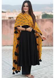 Black And Yellow Suit Black Yellow Suit Set Dress Indian Style Indian Designer Outfits Fashion