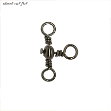 Us 1 38 1bag Fishing Swivels 3 Way Barrel Swivel Cross Line Swivels Rolling Swivel Size 8 To 12 Emerillones Pesca In Fishing Tackle Boxes From