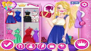 dress up and makeup for barbie doll