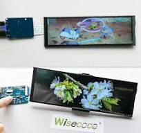 Wisecoco 7.84 Inch Stretched Bar LCD Display IPS 1280x400 PC Monitoring  Secondary Screen Wide For Raspberry Pi 4 Aida64 - AliExpress