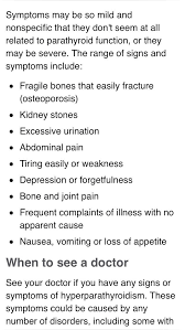 Hyperparathyroidism Symptoms Hyperparathyroidism Symptoms Parathyroid Disease Parathyroid Symptoms