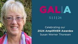 Sue Thoresen 2024 AmplifiHER Tribute