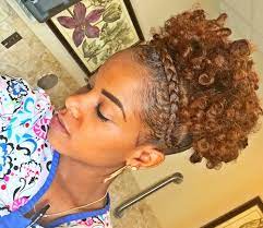 Curly straight or just slightly wavy and tousled the choice is yours. 50 Cute Updos For Natural Hair