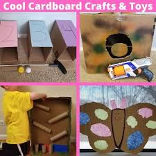 Learn how to fold, cut, and weave triangular paper strips together to make a paper cube. Cool Things To Make With Cardboard Crafts For Kids Happy Mom Hacks