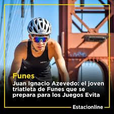 juani.azevedo: el joven triatleta de #Funes que se prepara para los Juegos  Evita A sus 14 años, Juan Ignacio Azevedo se ha convertido en un referente  del triatlón en su ciudad, Funes.