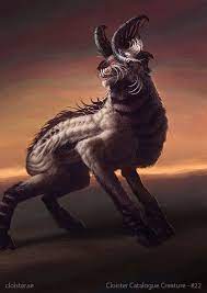 Emphaerian Goat Creature Concept Creature Concept Creatures Curious Creatures