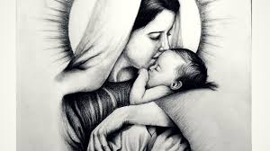 How To Draw Lord Jesus And Mother Mary Step By Step Christmas Special Mother Mary With Jesus Youtube When doing this lesson you could leave extra space between mary and joseph so that you have room to draw baby jesus after. how to draw lord jesus and mother mary step by step christmas special mother mary with jesus