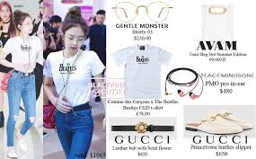 Blackpink Closet Blackpinkcloset Twitter Kpop Fashion Outfits Gucci Leather Belt Blackpink Fashion