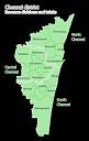 Chennai district map The city's population is 7,088,000. The area ...