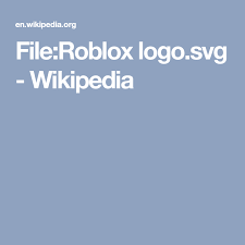 File Roblox Logo Svg Wikipedia Roblox Filing Wikipedia