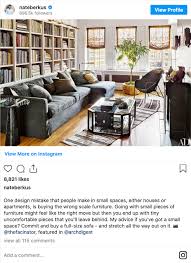 You want to fit as much in as possible, but the room mustn't feel cramped. The Number One Small Space Decorating Mistake According To Nate Berkus