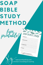 If you would like to download almost everything on our website (except for the easyenglish rtf books), the easiest way is to download our bible study course. Soap Bible Study Method Free Printable Christian Counseling