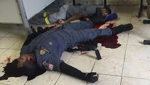 Resultado de imagem para imagem de um policial morto