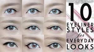 10 everyday eyeliner looks tutorial