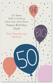 Shop birthday decorations, balloons, bunting, lights and light signs to suit your theme. 50th Birthday Card Evite