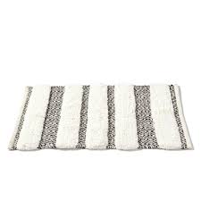 Black And White Bathroom Mat Sets Skl Home 20 In X 30 In Black Geo Cotton Bath Rug U1237000850007 Striped Bath Rug Cotton Bath Rug Bath Rug