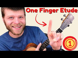 This Beautiful Fingerpicking Etude Can Be Played With One Finger || EASY  Ukulele Tutorial