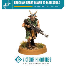 Broolian Beast Guard 10 Man Squad. – Victoria Miniatures