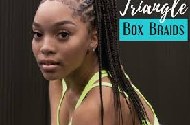 Big box braids not only appear boldly stylish, but they also offer your hair more protection. How To Triangle Box Braids Sensationnel
