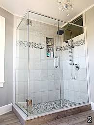 Our bathroom doors are made using ceramic frit ink that becomes permanent during the glass tempering process. Custom Frameless Shower Door Store Master Shower Doors