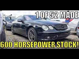 Black 2006 mercedes benz sl65 amg v12 biturbo 6.0l twin turbo v12 5 speed automatic for sale 6.0l twin turbo v12 5 speed automatic. We Found A Crazy Rare Twin Turbo V12 Amg Mercedes Sitting At A Salvage Auction It Sounds Amazing Youtube