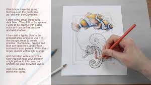Her earliest works were charming children's illustrations and her watercolor technique is self taught. How To Use Colored Pencil By Jody Bergsma Ft Lilyskyart Design Youtube