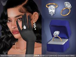 For Women Size 3 Engagement Rings 3 Carat Princess Cut Lab Grown Diamond E  VS1 Thick Engagement Ring Where To Buy