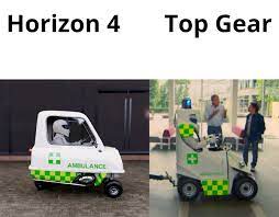 Recreation Of The P45 Ambulance From Series 19 Episode 1 Of Top Gear Which I Made In Forza Horizon 4 Hope You Like It Topgear