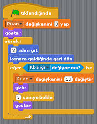 Scratch Dersleri Ders 21 Balik Yeme Oyunu