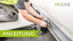 Die richtige abdichtungsmethode für ihr flachdach wird jeweils für das haus nach ihren wünschen passend ausgewählt es gibt bei der abdichtung eines flachdachs verschiedene ausführungsarten Montage Outdoor Keramik Auf Dachterrasse Flachdach Mit Stelzlager Prostilt Youtube