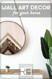 Wooden Wall Art Wall Decoration Geomtric Wood Wall Art Diy Decor Crafts Wood Wall Art Boho Craft Room